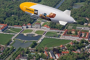 Zeppelin-Sightseeing über München