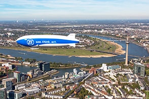 Zeppelin-Sightseeing über München